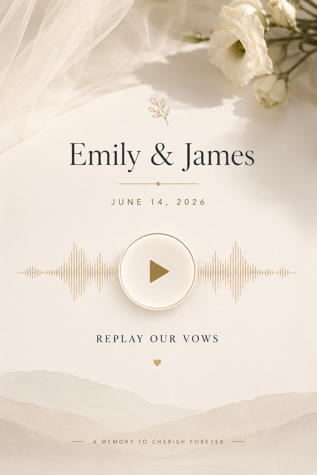 Hear Your Wedding Vows Forever (2 Vow Books)